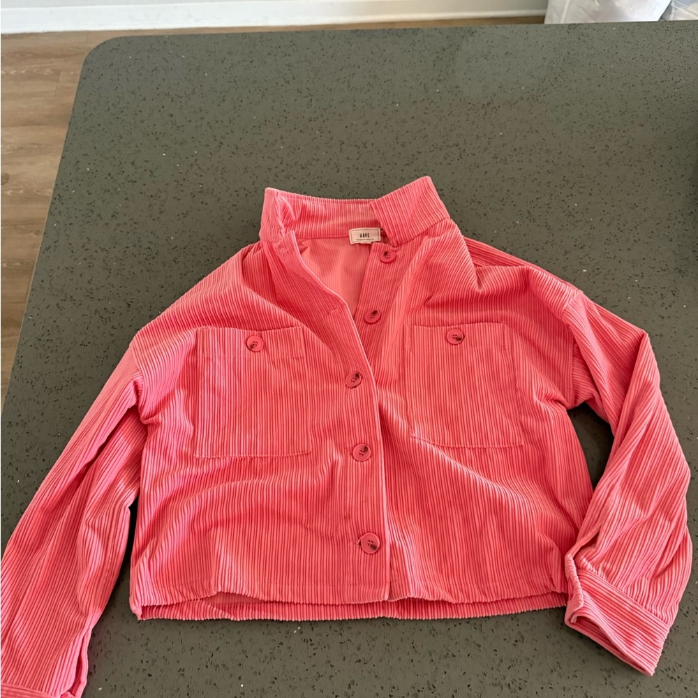 Have Pink Corduroy Shirt